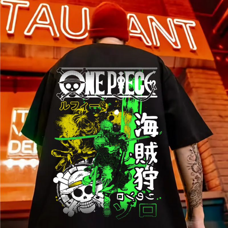 Oversize Baskılı Erkek Tshirt