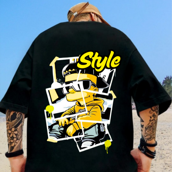 Style Baskılı Erkek Tişört Style Baskılı Erkek Tişört