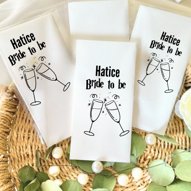 Bride to be baskılı peçete 20 adet