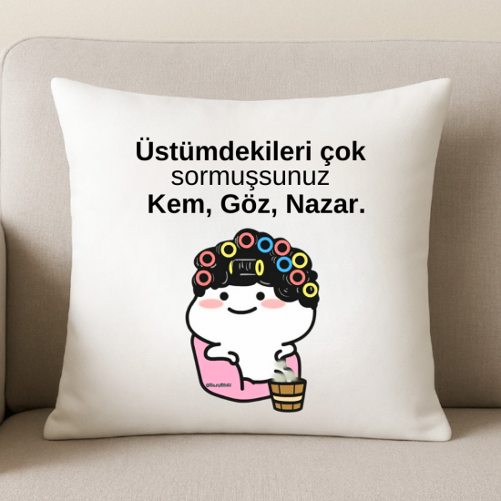 Kişiye Özel Baskılı Yastık Kılıfı Kişiye Özel Baskılı Yastık Kılıfı