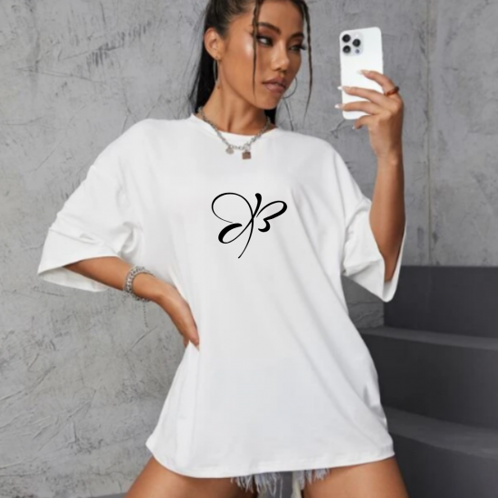 Kelebek baskılı kadın t-shirt Kelebek baskılı kadın t-shirt