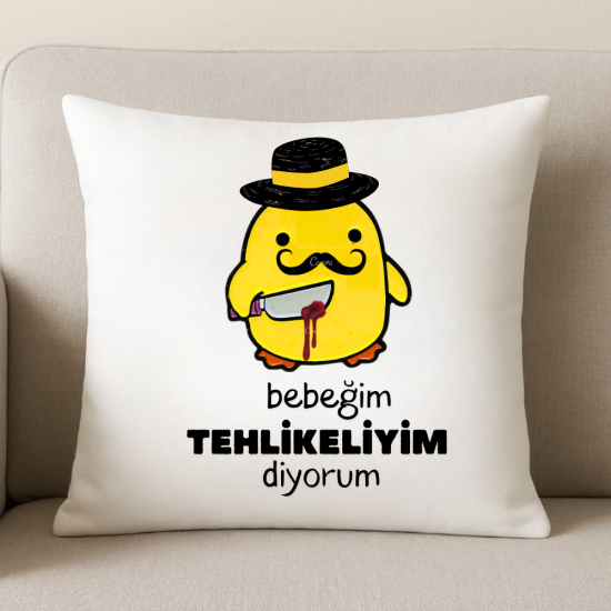 Kişiye Özel Baskılı Yastık Kılıfı Kişiye Özel Baskılı Yastık Kılıfı