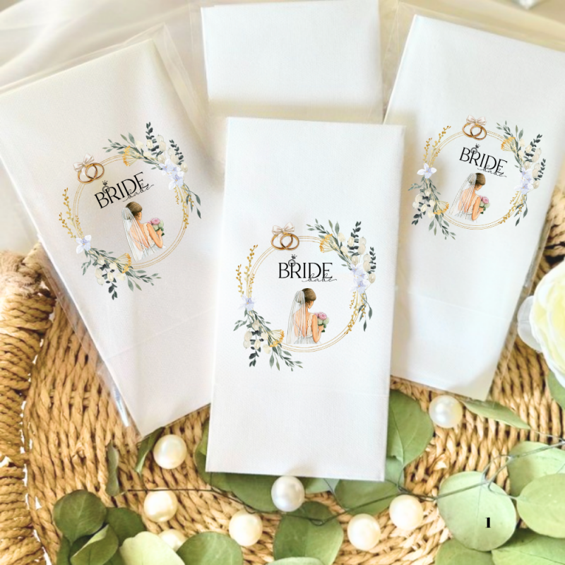Bride baskılı Peçete 20 Adet