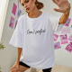 I'm perfect baskılı kadın t-shirt I'm perfect baskılı kadın t-shirt