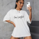 I'm perfect baskılı kadın t-shirt I'm perfect baskılı kadın t-shirt