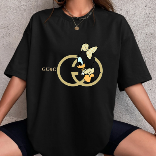 GC Baskılı kadın t-shirt GC Baskılı kadın t-shirt