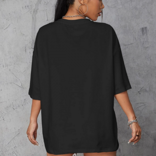 GC Baskılı kadın t-shirt GC Baskılı kadın t-shirt