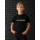 Bisiklet yaka kaykay baskılı erkek çocuk t-shirt Bisiklet yaka kaykay baskılı erkek çocuk t-shirt