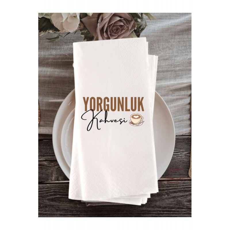 Günün Kahvesi Baskılı Peçete 20 Adet -0038