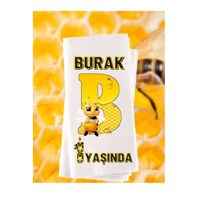 Dopum Günü Temalı Baskılı Peçete 20 Adet