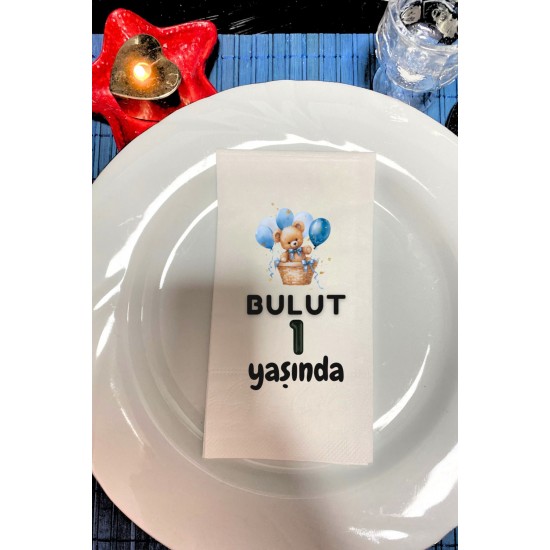 Doğum günü baskılı Peçete 20 Adet Doğum günü baskılı Peçete 20 Adet