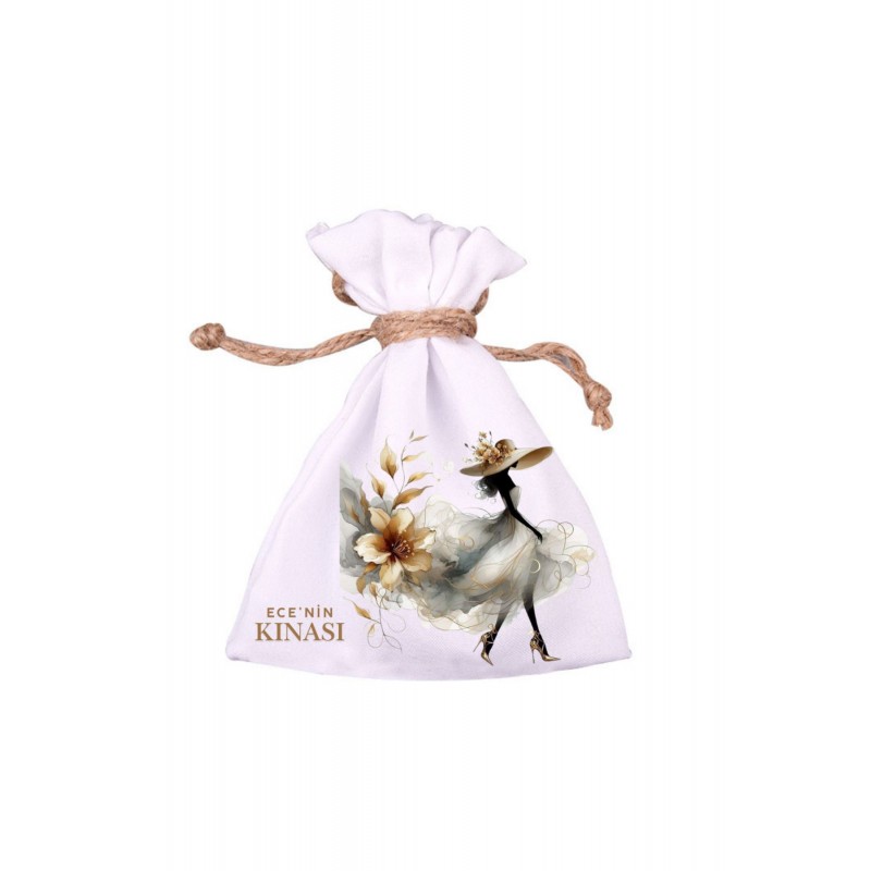 Kişiye özel Bride Kesesi 25 Adet