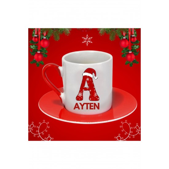 Kişiye Özel Baskılı Noel Yılbaşı Türk Kahvesi Fincanı Adet Kişiye Özel Baskılı Noel Yılbaşı Türk Kahvesi Fincanı Adet
