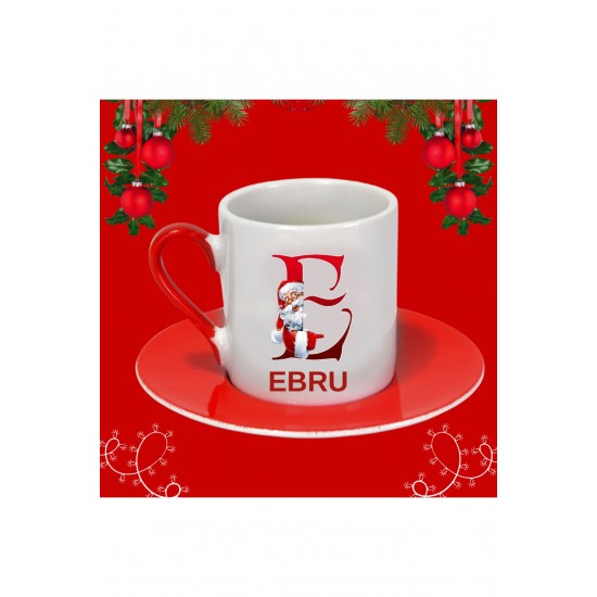 Noel Temalı Harf Baskılı Fincan 1 Adet Noel Temalı Harf Baskılı Fincan 1 Adet